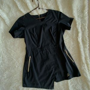 JAANUU Black Tunic top SMALL